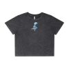 Wo's Stone Wash Heavy Crop Tee Thumbnail