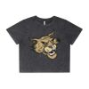 Wo's Stone Wash Heavy Crop Tee Thumbnail