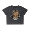 Wo's Stone Wash Heavy Crop Tee Thumbnail