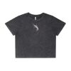Wo's Stone Wash Heavy Crop Tee Thumbnail