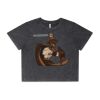 Wo's Stone Wash Heavy Crop Tee Thumbnail