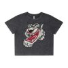 Wo's Stone Wash Heavy Crop Tee Thumbnail