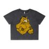 Wo's Stone Wash Heavy Crop Tee Thumbnail