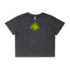 Wo's Stone Wash Heavy Crop Tee Thumbnail