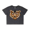 Wo's Stone Wash Heavy Crop Tee Thumbnail