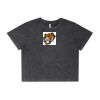 Wo's Stone Wash Heavy Crop Tee Thumbnail