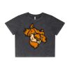 Wo's Stone Wash Heavy Crop Tee Thumbnail