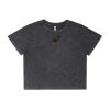 Wo's Stone Wash Heavy Crop Tee Thumbnail