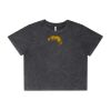 Wo's Stone Wash Heavy Crop Tee Thumbnail