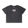 Wo's Stone Wash Heavy Crop Tee Thumbnail