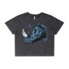 Wo's Stone Wash Heavy Crop Tee Thumbnail