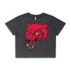 Wo's Stone Wash Heavy Crop Tee Thumbnail