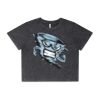 Wo's Stone Wash Heavy Crop Tee Thumbnail