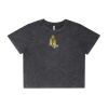 Wo's Stone Wash Heavy Crop Tee Thumbnail