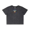 Wo's Stone Wash Heavy Crop Tee Thumbnail
