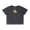 Wo's Stone Wash Heavy Crop Tee Thumbnail