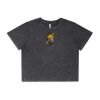 Wo's Stone Wash Heavy Crop Tee Thumbnail