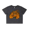 Wo's Stone Wash Heavy Crop Tee Thumbnail