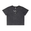 Wo's Stone Wash Heavy Crop Tee Thumbnail