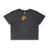 Wo's Stone Wash Heavy Crop Tee Thumbnail