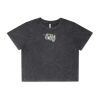Wo's Stone Wash Heavy Crop Tee Thumbnail