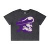 Wo's Stone Wash Heavy Crop Tee Thumbnail