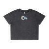 Wo's Stone Wash Heavy Crop Tee Thumbnail
