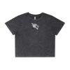 Wo's Stone Wash Heavy Crop Tee Thumbnail