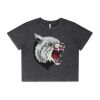 Wo's Stone Wash Heavy Crop Tee Thumbnail