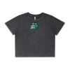 Wo's Stone Wash Heavy Crop Tee Thumbnail