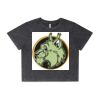Wo's Stone Wash Heavy Crop Tee Thumbnail