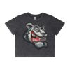 Wo's Stone Wash Heavy Crop Tee Thumbnail