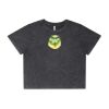 Wo's Stone Wash Heavy Crop Tee Thumbnail