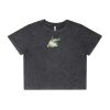 Wo's Stone Wash Heavy Crop Tee Thumbnail