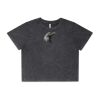 Wo's Stone Wash Heavy Crop Tee Thumbnail