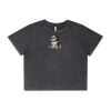 Wo's Stone Wash Heavy Crop Tee Thumbnail