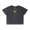 Wo's Stone Wash Heavy Crop Tee Thumbnail