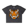 Wo's Stone Wash Heavy Crop Tee Thumbnail