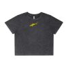Wo's Stone Wash Heavy Crop Tee Thumbnail