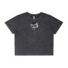 Wo's Stone Wash Heavy Crop Tee Thumbnail
