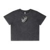 Wo's Stone Wash Heavy Crop Tee Thumbnail