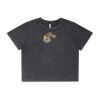 Wo's Stone Wash Heavy Crop Tee Thumbnail