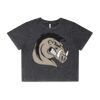 Wo's Stone Wash Heavy Crop Tee Thumbnail