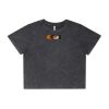 Wo's Stone Wash Heavy Crop Tee Thumbnail
