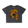 Wo's Stone Wash Heavy Crop Tee Thumbnail