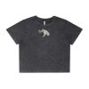 Wo's Stone Wash Heavy Crop Tee Thumbnail