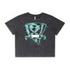 Wo's Stone Wash Heavy Crop Tee Thumbnail