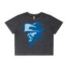 Wo's Stone Wash Heavy Crop Tee Thumbnail