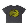 Wo's Stone Wash Heavy Crop Tee Thumbnail