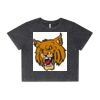 Wo's Stone Wash Heavy Crop Tee Thumbnail